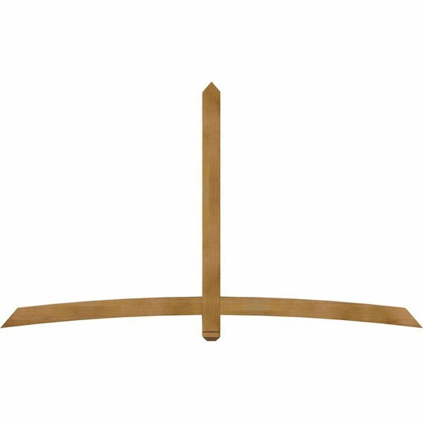 Bellingham Rough Sawn Timber Gable Bracket, Western Red Cedar, 96